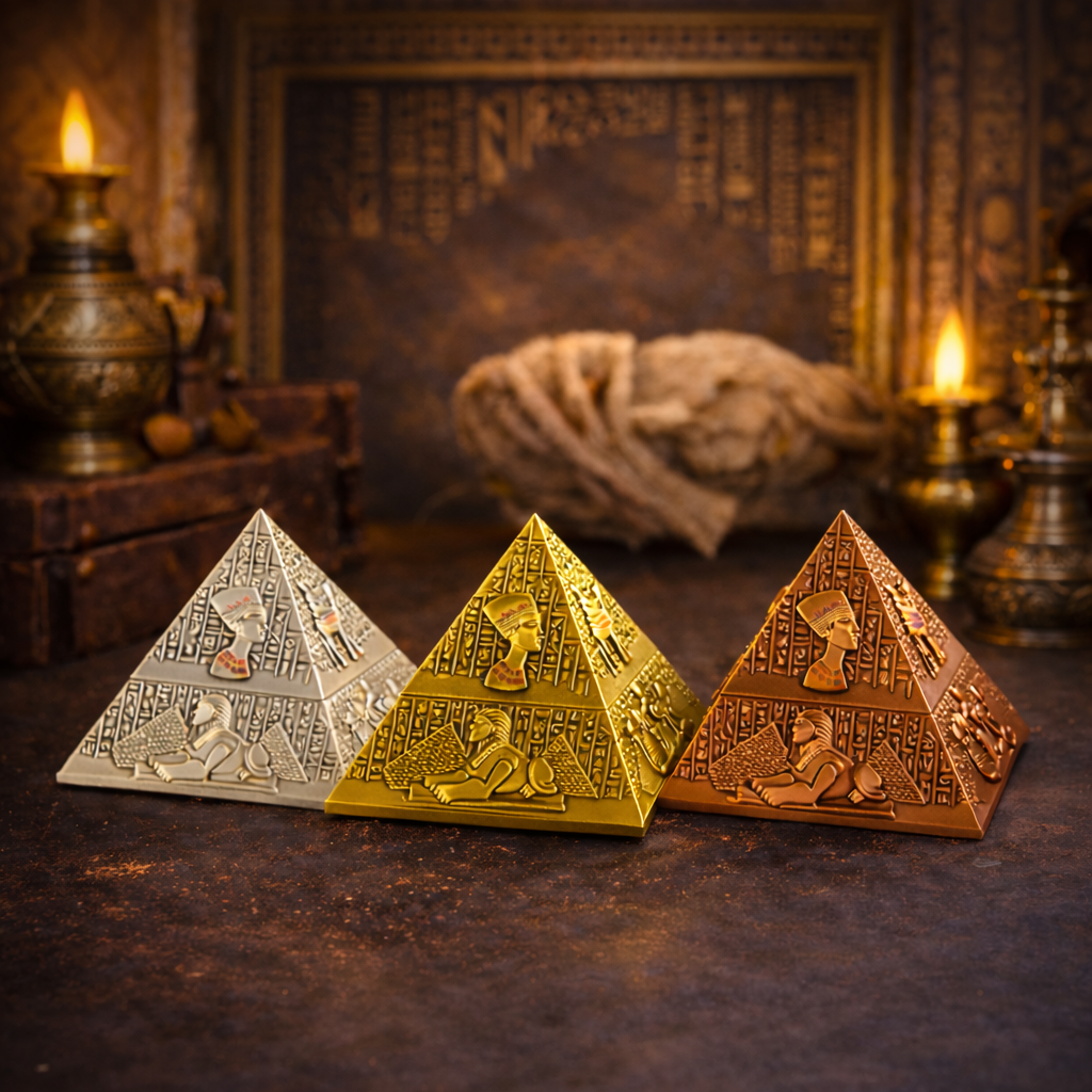 Pyramiden-Aschenbecher