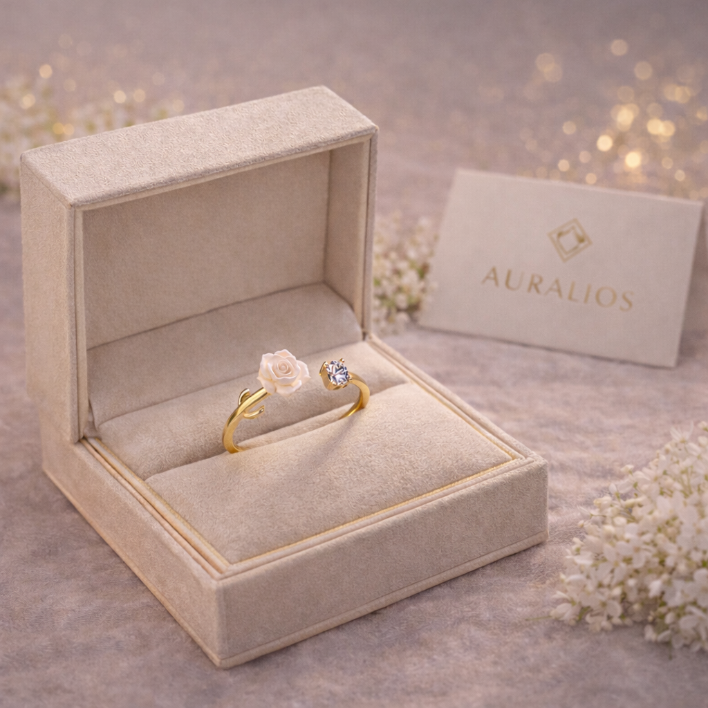 Blüten Zirkon Ring ✨