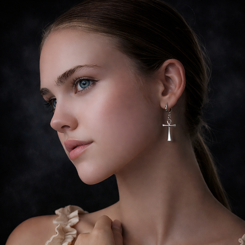 Ankh Ohrringe